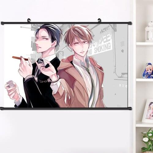 Japanese Anime Fugou Keiji: Balance:Unlimited Haru Katou Daisuke Kanbe Wall Scroll Poster Manga Wall Hanging Poster 40*60cm