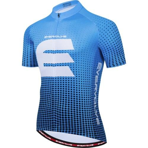 Summer Men Outdoor City Cycling Sport Shirt Sweat-Absorbing Wet Top Short Sleeve