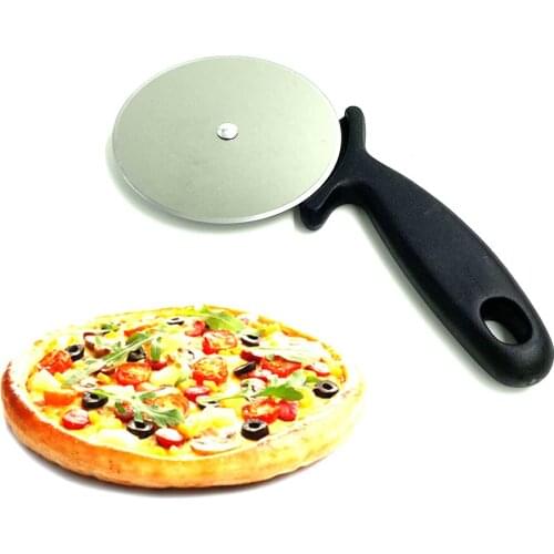 Cake Knife Pizza Cutter Stainless Steel Non-stick Baking Pastry Tools Kitchenware Round Roller For Pies Waffles Dough Cookies