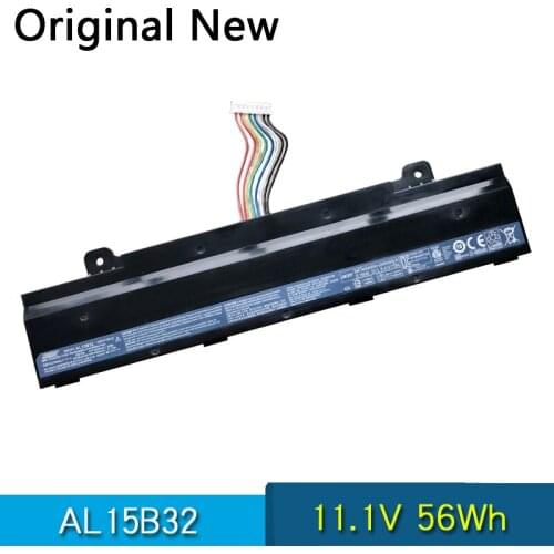 Original AL15B32 Laptop Battery For Acer Aspire V15 DG2 V5-591G V5-591 Series T5000-73CF T5000-50HZ N15Q12 11.1V 56Wh