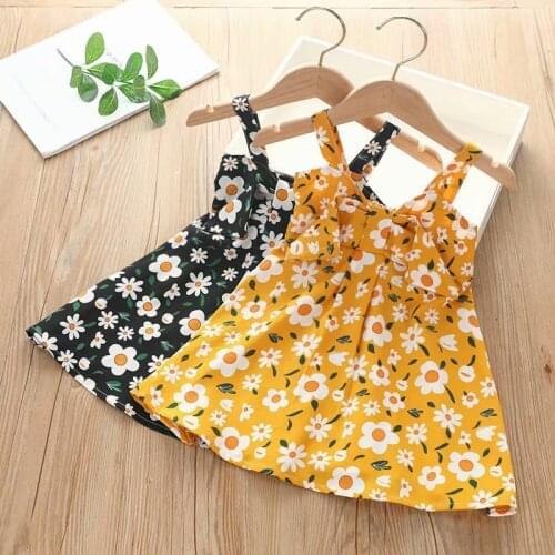 Baby girl dress Clothing Summer Dresses Kids Sleeveless Cute Dot Print O-neck A-line Dress Summer Princess Dresses for Girls