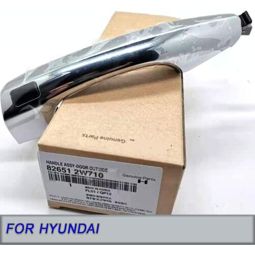 Genuine Front Handle Assy Door Outside For Hyundai Santa Fe 2013-2017 826512W710 826612W710 Induction