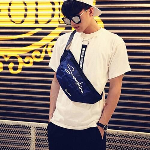 Unisex Waist Bag man Fanny Pack Fashion Bags For The Belt function Chest Bag Banana Packs Hip Hop Bum Package Crossbody Pack