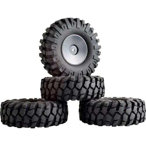 RC 9071-7006L Rubber Tires 108mm & Wheel sets For RC 4WD Axial Rock Climbing