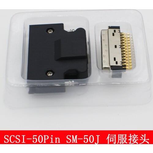 Servo plug/connector/sm-50j/MR-J3/cN1/scsi-50p