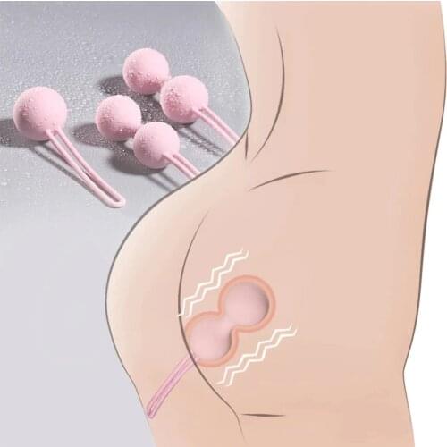 Vagina Balls Tighten Exercise Kegel Balls Vibrating Silicone Ball G Spot Vibrator Erotic Sex Toy For Women Sex Shop Adult Games