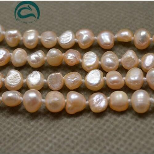 Unique Pearls jewellery Store AAA High Quality natural Freshwater Pearl Necklace For Women 120cm Long Pearl Jewelry 4Color