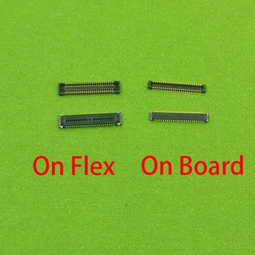 LCD Display FPC Connector On Logic Board MotherBoard For Samsung Galaxy A9s A9200 J8 Plus J805 Plug Port On Flex Cable 48Pin