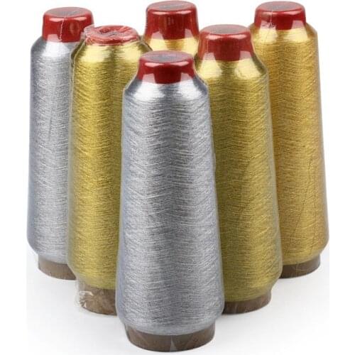 Cross-stitch gold and silver thread / computer embroidery sewing thread / hand stitching / sewing thread / embroidery manual DIY