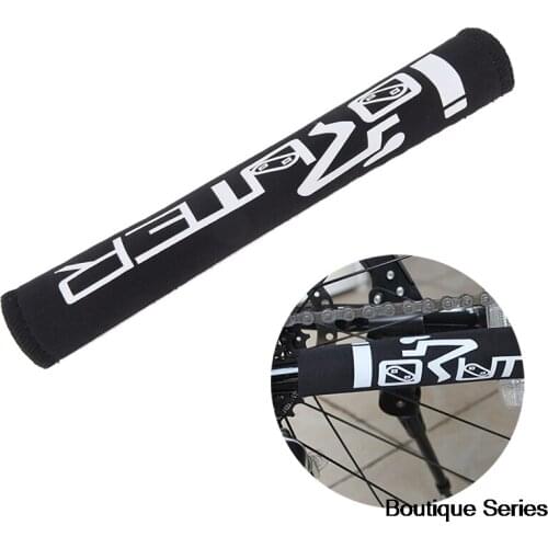 1pc Bike Chain Protector Black Cycling Frame Chain Guide Stay Posted Protector