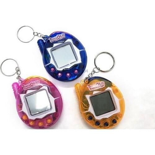 DHL 200pcs Funny Unisex Electronic Pet Button Virtual Included Tamagotchi 2 1 Machine Electonic Pet