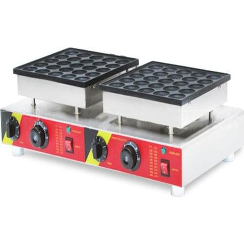 220/110v 1.6KW Electric commercial Double muffins machine Circular muffin causeway burn machine poffertjes grill
