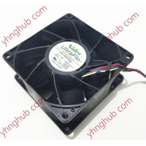 Nidec V80E12BS2A5-57 T07 Server Cooling Fan DC 12V 1.95A 80x80x38mm 4-wire
