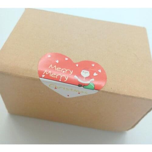 450pcs/lot Lovely Santa Snowman With Love Stickers Creative Decor DIY Gift Box Christmas Greeting Card Stickers