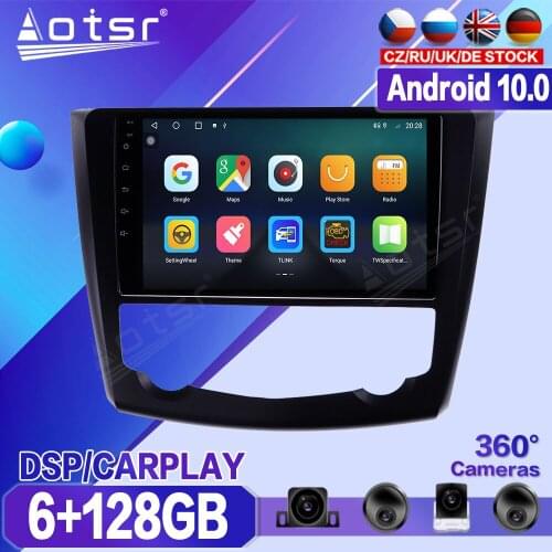 6+128G For Renault Kadjar 2015 2016 2017 Car Multimedia Player Recorder Stereo Android Radio GPS Auto Audio Navigation Head Unit