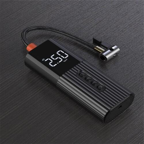 Car Mini Air Pump Portable Compressor Tire Inflator Digital Perfect Air Pump Rechargeable For Car Motorcycle Basketball Football