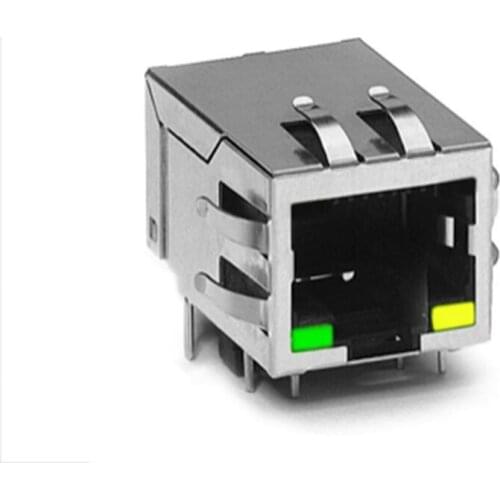 Free Shipping 2pcs/LOT J0011D21BNL RJ45 Ethernet Connectors LEADED SINGLE PORT