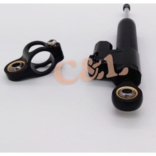 Motorcycle CNC Black Steering Damper Stabilizer Fit for Ducati Yamaha Honda Suzuki Street Bike