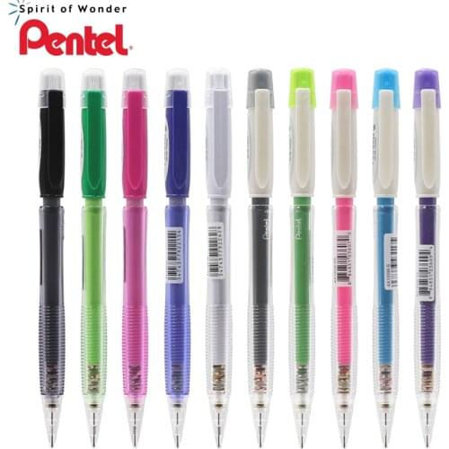 10 Pieces Pentel FIESTA AX105 M&G 0.5mm mechanical pencils Metal shell office & school stationery writing supplies