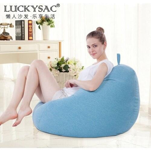 Lazy Sofa Living Room Bedroom Balcony Single Leisure Tatami Cloth Window Small Sofa Chair Living Room Furniture Home Furniture