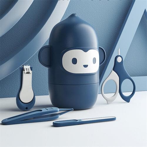 Nail Clipper Set Baby Infant Safety Trimmer Scissors Pedicure Kit For Newborn Special Child Anti-Pinch Nail Clippers Nail Care