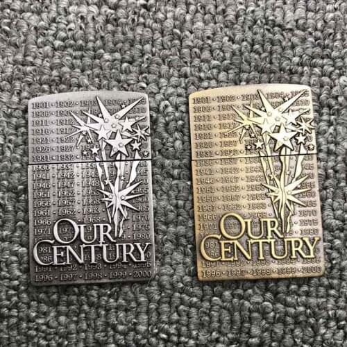 Metal Badge for Kerosene lighter Oil Lighter DIY Handmade Smoker Accessories Gadgets our century 021