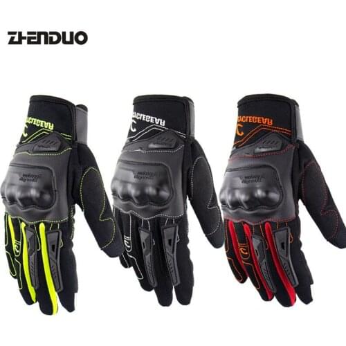 Motorcycle Riding Gloves Anti-slip Anti-fall Racing Gloves Equipped With touch Screen Gloves Full Finger