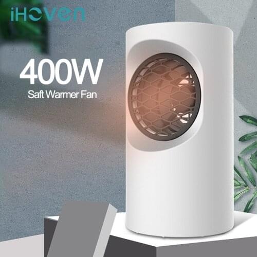 400W Mini Fan Heater Wall Mounted Portable Electric Heater Stove Radiator Warmer Household Room Heating Fan Machine for Winter