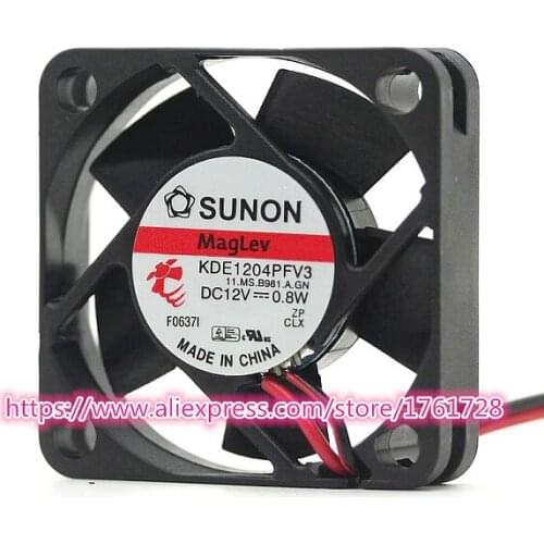 Brand new 40*40*10mm 4cm cooling fan KDE1204PFV3 12V 0.8W south bridge power supply fan