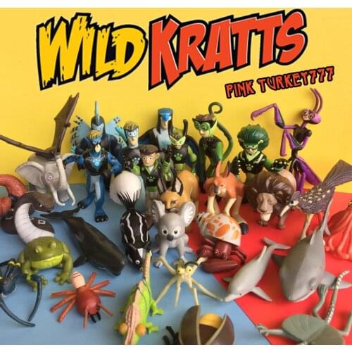 Original plastic Wild kratts doll toys Wildkratts for boys action figure goku saint seiya gift for boys girls men children x'mas