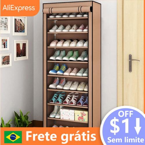 Dustproof Non-woven Cloth Fabric Assembly Shoe Storage Combination Shoe Cabinet Organizer Rack Shoe Shelf Multi-layer Shoe Rack