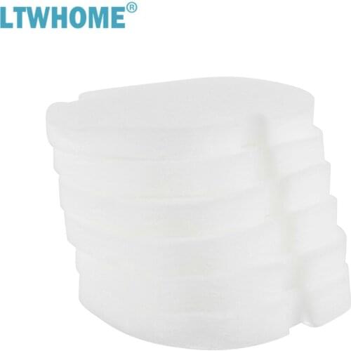 LTWHOME Replacement White Fine Wool Filter Pads Fit for AquaManta EFX 300/400 External Filter