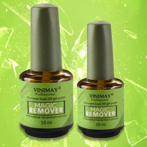 Gel Polish Remover Magic Remover Nails Semi-permanent Uv Varnish Gel Remover Varnish For Removing Gel Removal Wraps 15ml/8ml