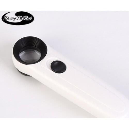 High Power Jewelry Magnifying Glass with Light MG6B-1B Led Magnifying Glass Educational and School Supplies magnifier