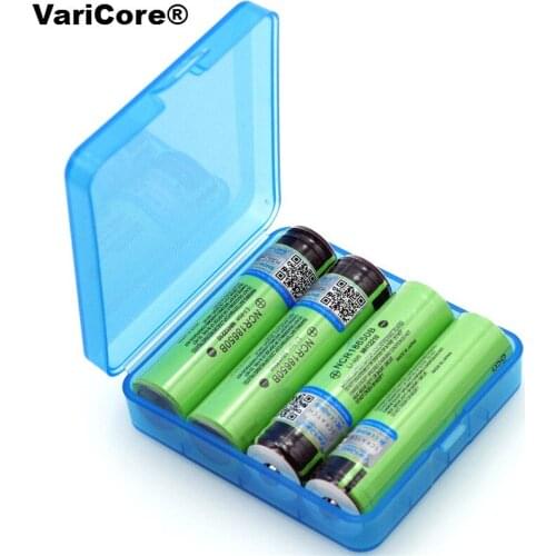 4PCS VariCore for Panasonic 18650 3400mAh battery NCR18650B with original 3.7V Suitable for flashlights (NO PCB)