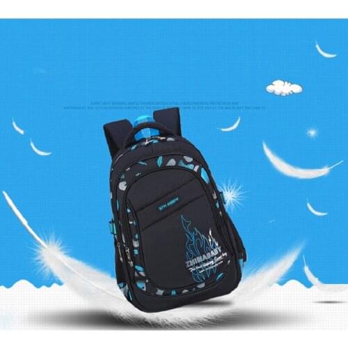 Children Orthopedic School Bags Pack For Boys Nylon Primary Backpack Large Size Student Book Bag Kids Waterproof Mochila Escolar