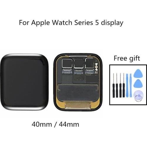 For Apple Watch Series 5 iWatch LCD Touch Screen Display Digitizer Assembly Replacement Screen 1PC