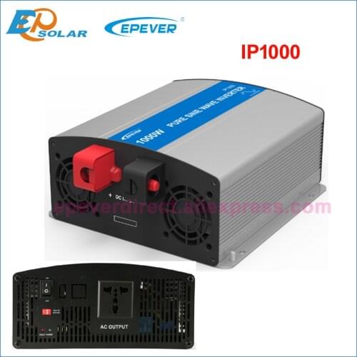 EPever IPower 1000W Pure Sine Wave Inverter 12V 24V DC Input 110V 120V 220V 230VAC Output Solar Panel off Grid Tie Inverter NEW