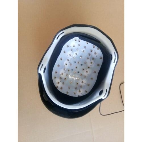 Hair growth laser helmet anti hair loss treatment head massage cap 64 medical diodes hair regrow helmet + glasses+massage comb