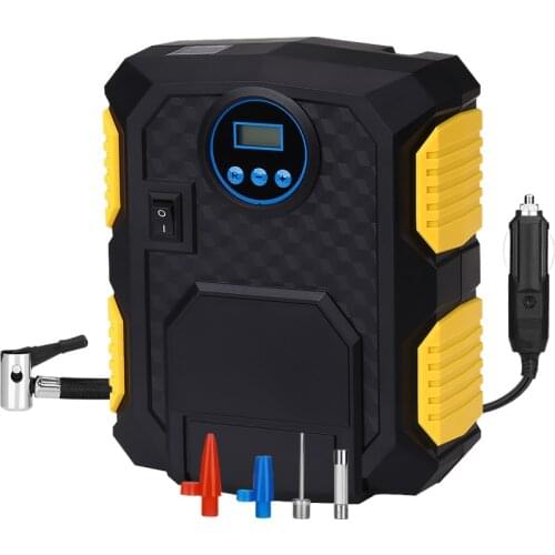 Digital Tire Inflator DC 12 Volt Car Portable Air Compressor Pump 150 PSI Car Air Compressor for Car Motorcycles Bicycles