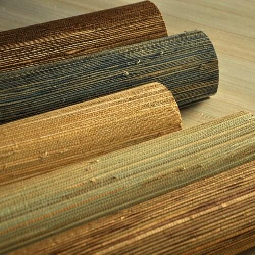 MYWIND Grasscloth Wallpaper Natural Fabric Wallcovering