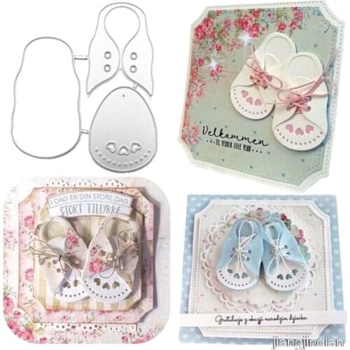 Craft Metal Cutting Dies Cut Die Mold Baby Shoes Scrapbook Paper Craft Album Card Punch Knife Art Cutter Dies for 2021