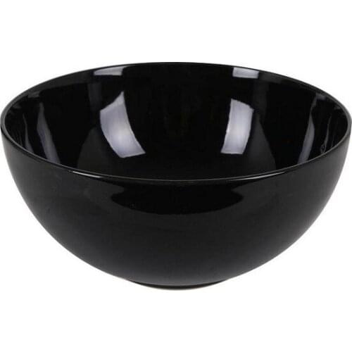 Salad Bowl Onda Black (ø 22 cm)
