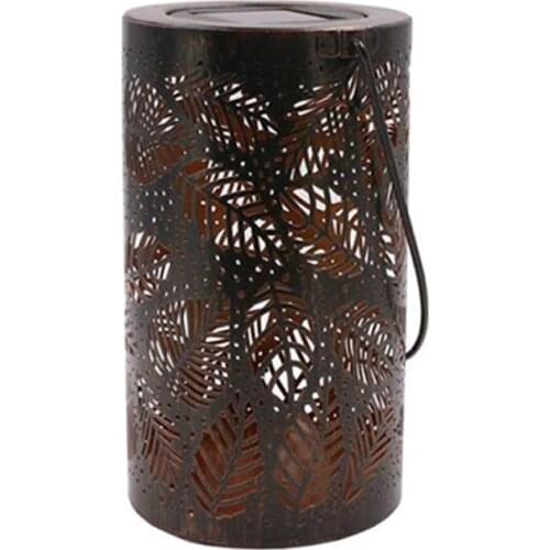 Solar Lantern Light With LED Outdoor Hanging Light Pathway Light Durable Solar Garden Lights Garden Decking Path Way Vintage