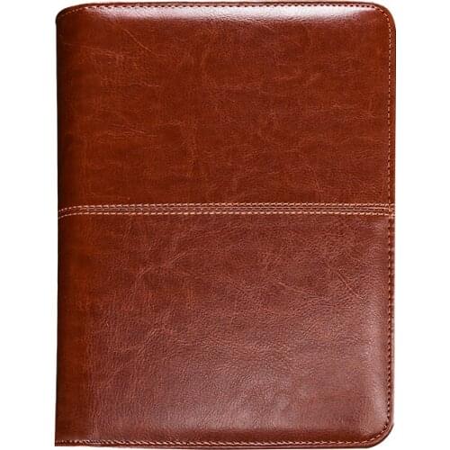 A5 Notebook Zipper Bag Multifunctional Business Thickening Creative