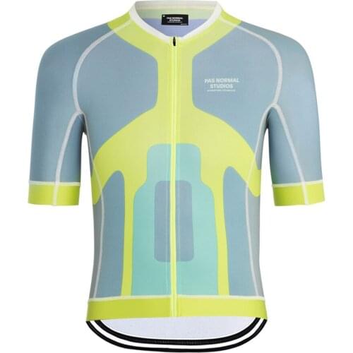 2021 New PNS Team Cycling Jersey Mens Short Sleeve Cycling Tops Quick Dry Bicycle Jersey Shirt Maillot Ciclismo MTB Bike Wear