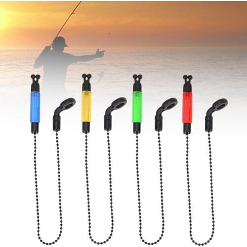 1PC Durable Fishing Pliers Bite Alarm Hanger Swinger LED Illuminated Indicator Bite Alarm Fish Tools Accessories Fast Delivery