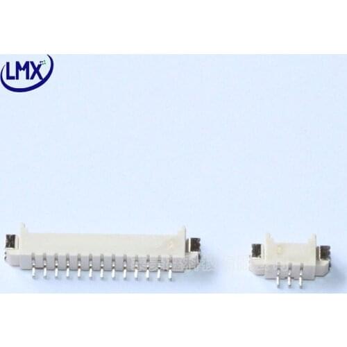 12PIN 50pcs/lot connector 1.25mm interval / horizontal SMD pins socket Connector