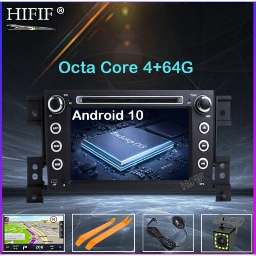 7"HD IPS Touch Screen Android 10 Car DVD Player for Suzuki Grand Vitara radio stereo dvd Wifi 3G steering wheel camera DVR Map