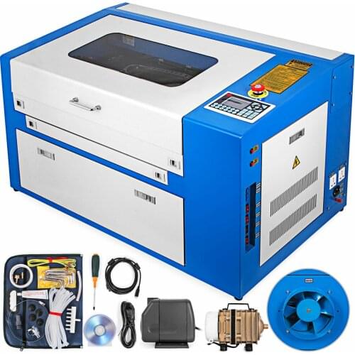 Free shipping 220V G350D 50W CO2 laser engraving machine with 300*500mm and linear rai Ruida Controller USB Port